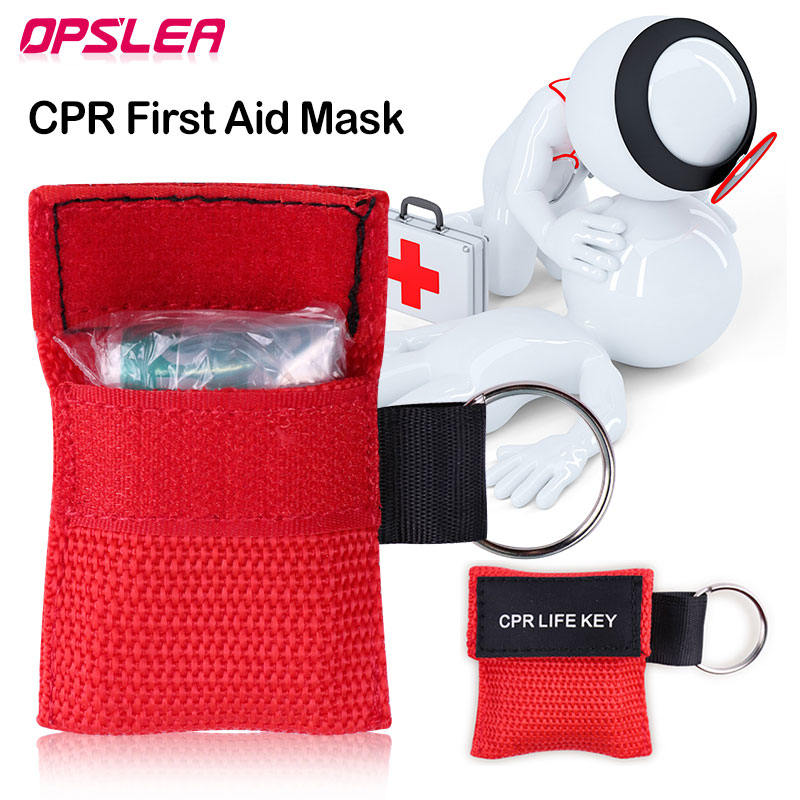 Health Wellness Gifts - 50pcs CPR Resuscitator Mask Portable Emergency