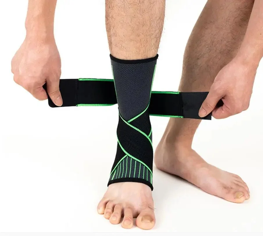 Ankle Brace Support - 1pcSports Ankle Protector Compression Support Brace,