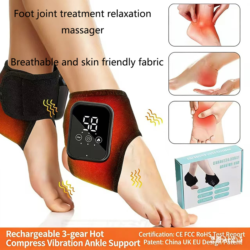 Heated Foot Massager Electric  - Ankle Brace Support 评论和价格