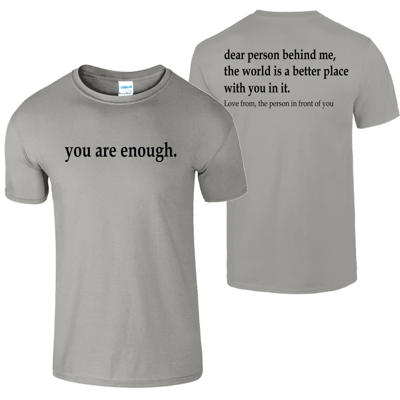 Dear Person Behind Me Tshirt S - Health Wellness Gifts 评论和价格