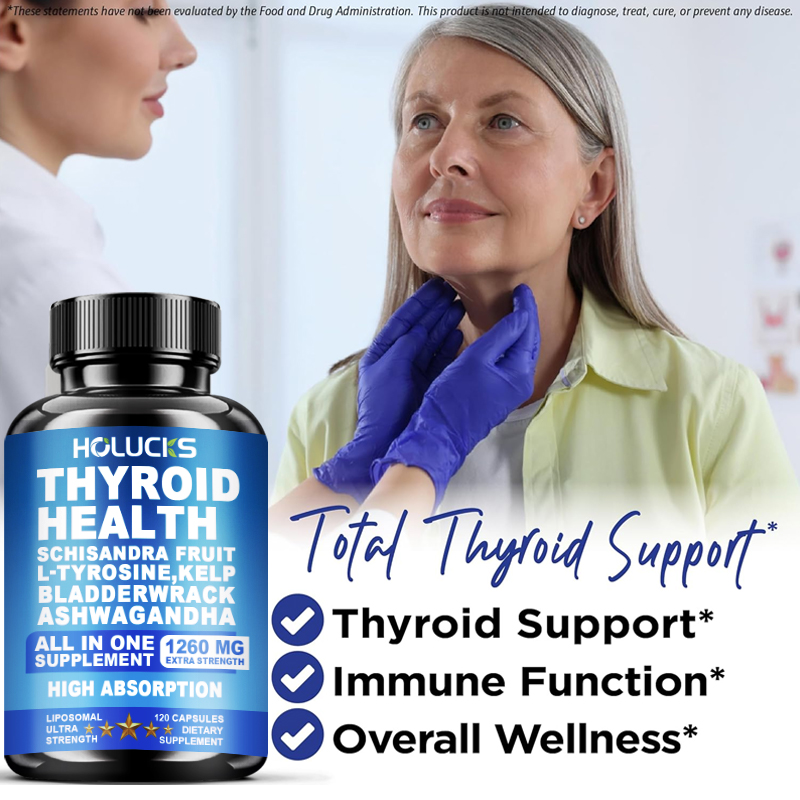 Thyroid Health Complex, Thyroi - Health Wellness Energy 评论和价格