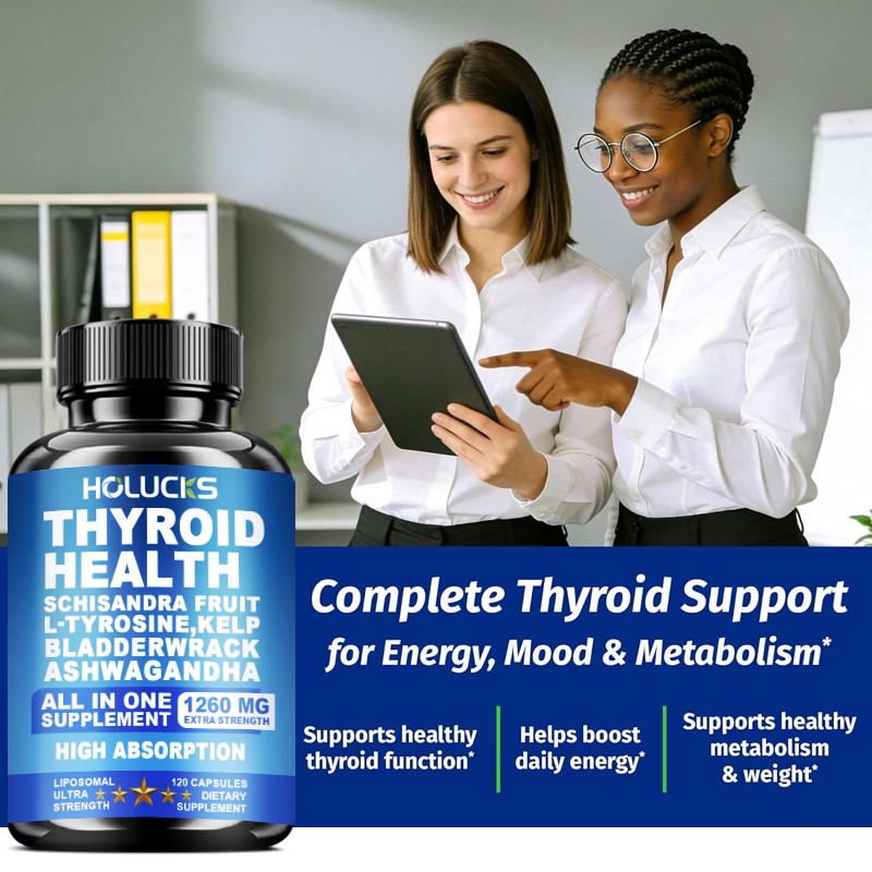 Thyroid Health Complex, Thyroi - Health Wellness Energy 评论和价格