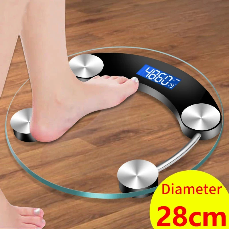 Fashion Round Weight Scale Ele - Digital Body Weight Scale 评论和价格