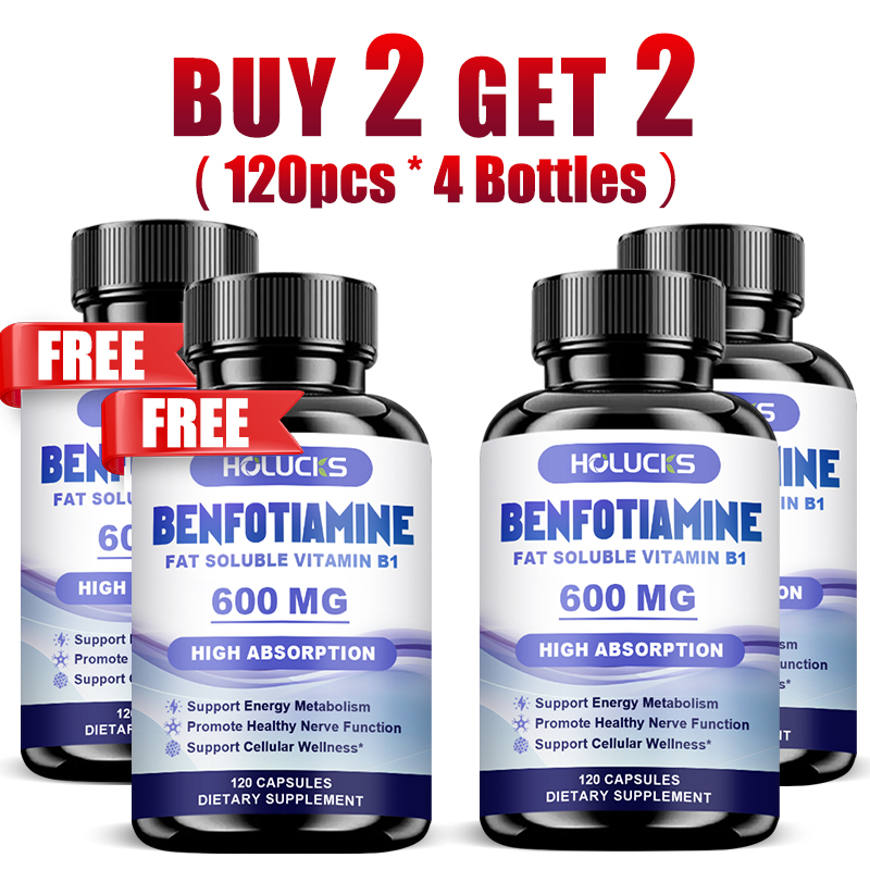 Benfotiamine Capsules, with Fa - Health Wellness Energy 评论和价格