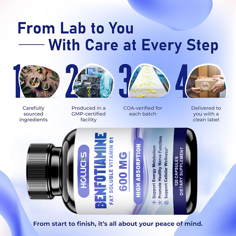 Benfotiamine Capsules, with Fa - Health Wellness Energy 评论和价格