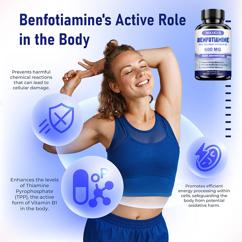 Benfotiamine Capsules, with Fa - Health Wellness Energy 评论和价格