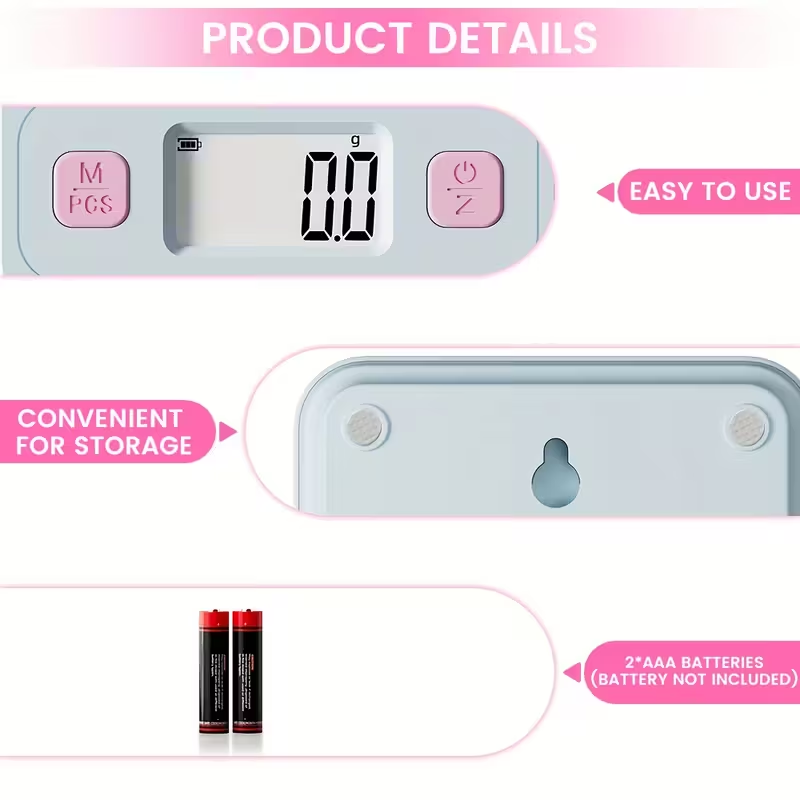 Digital kitchen scale, with LC - Digital Body Weight Scale 评论和价格