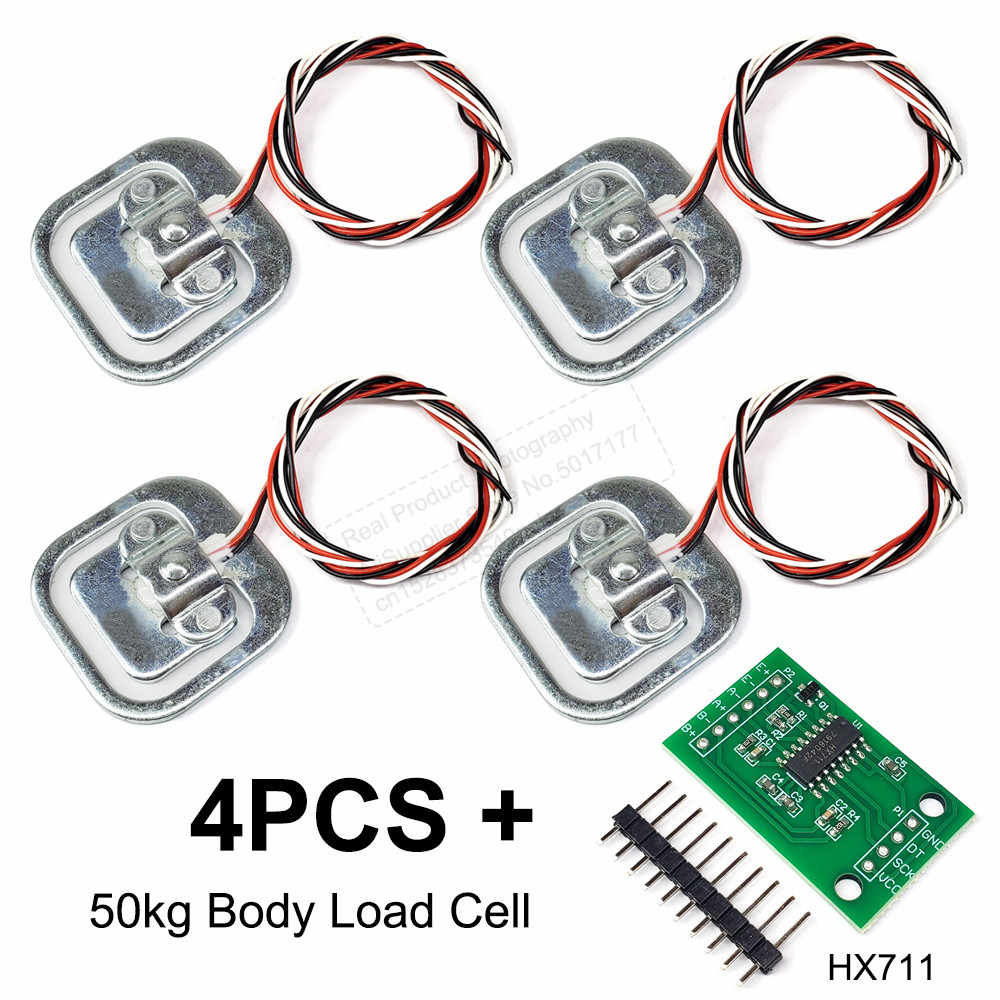 4PCS 50kg Human Scale Load Cel - Digital Body Weight Scale 评论和价格